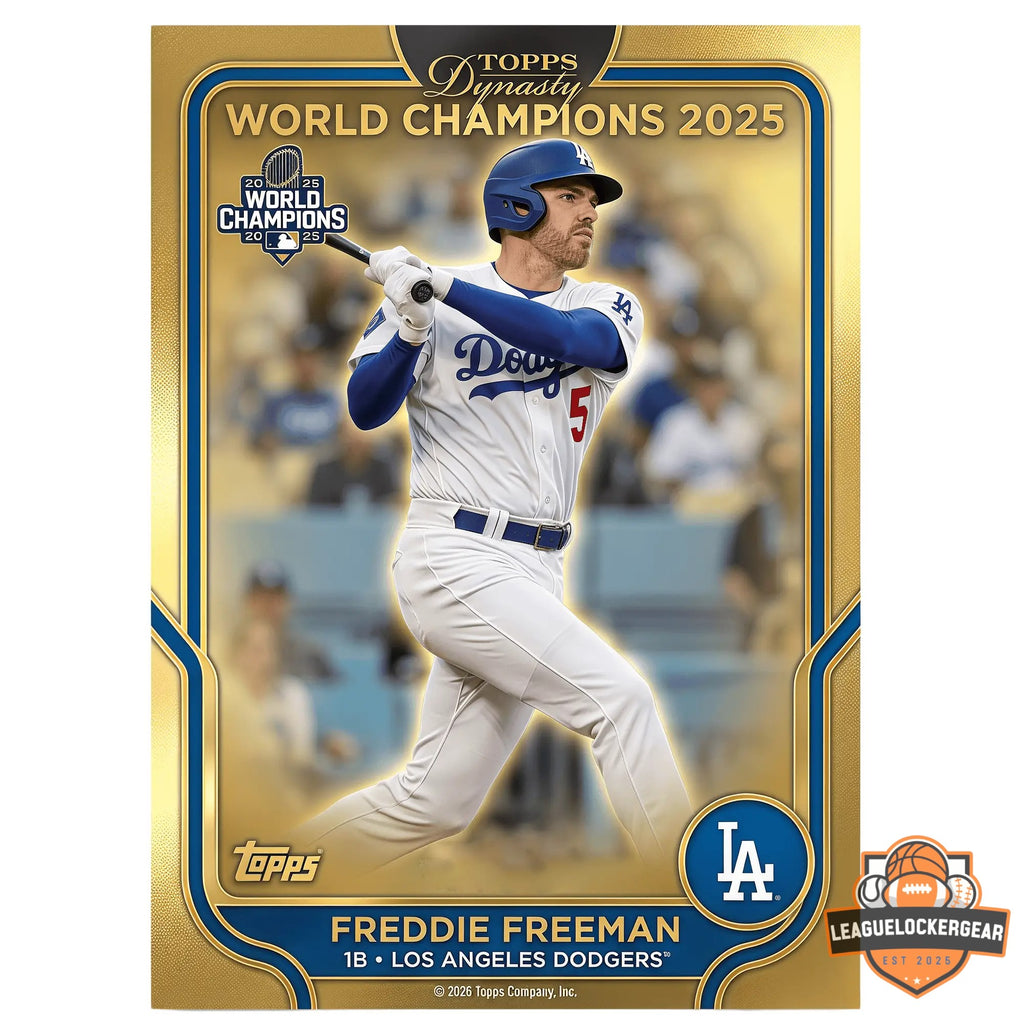Los Angeles Dodgers World Champion 2025 MLB Hobby Box