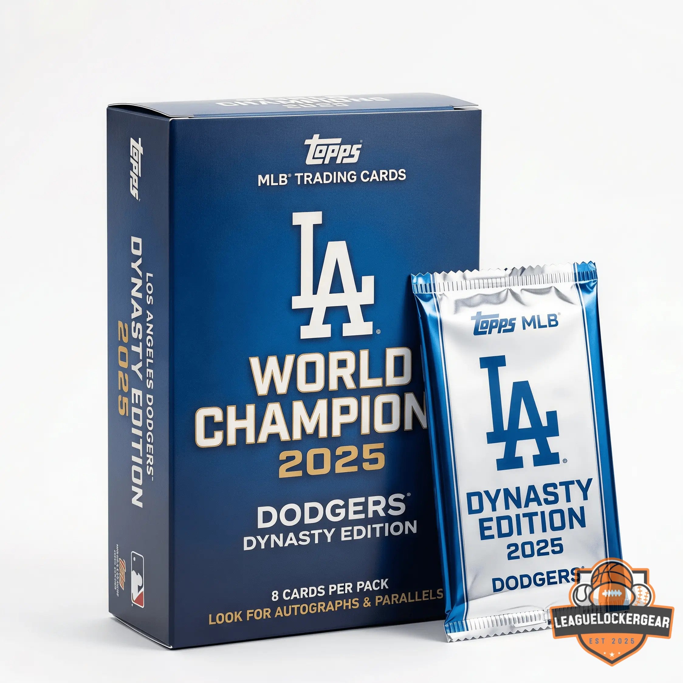 Los Angeles Dodgers World Champion 2025 MLB Hobby Box
