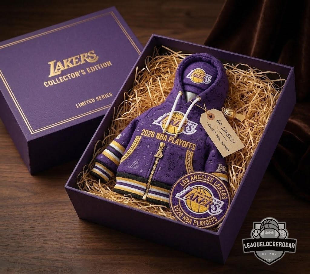 Los Angeles Lakers 2026 NBA Playoffs Car Gear Shift Hoodie