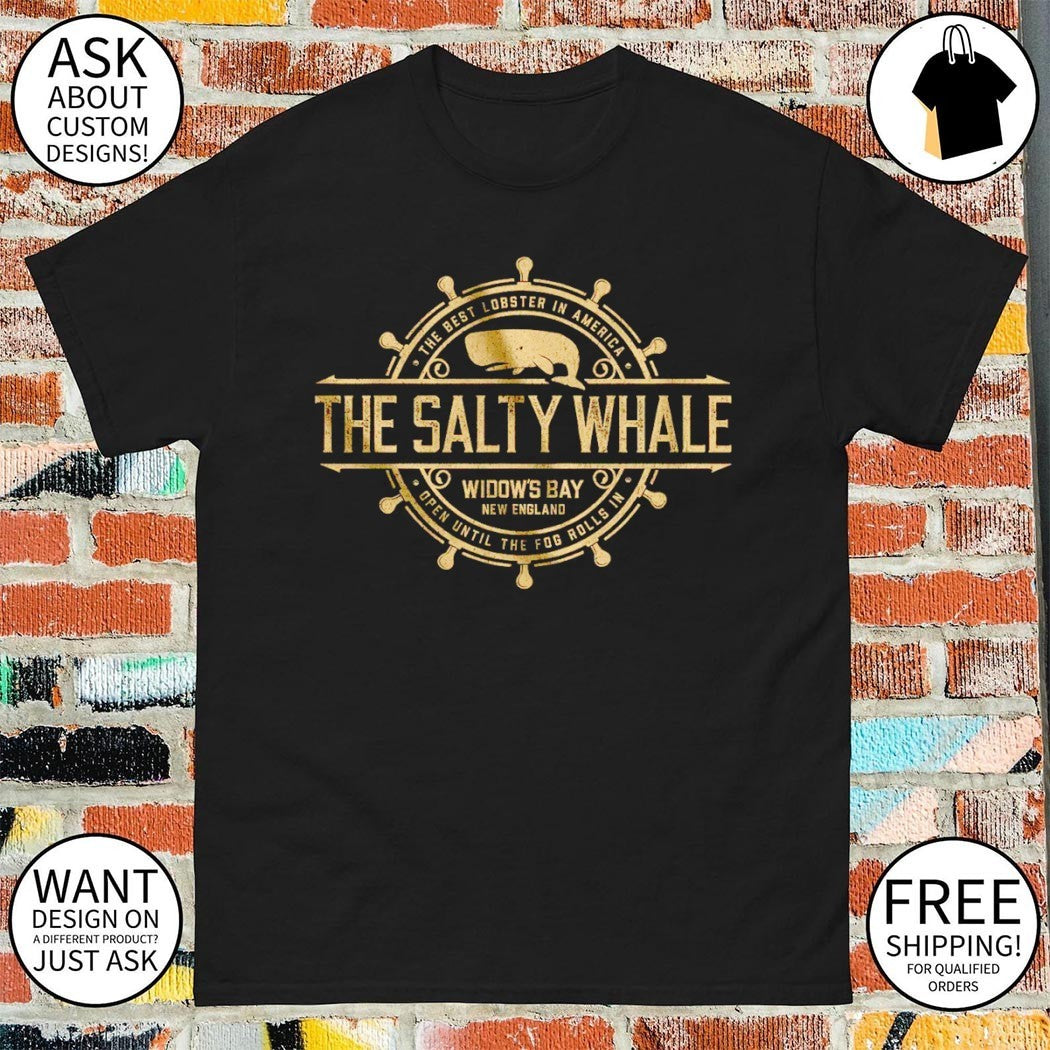 Salty Whale Widow’s Bay Beach shirt