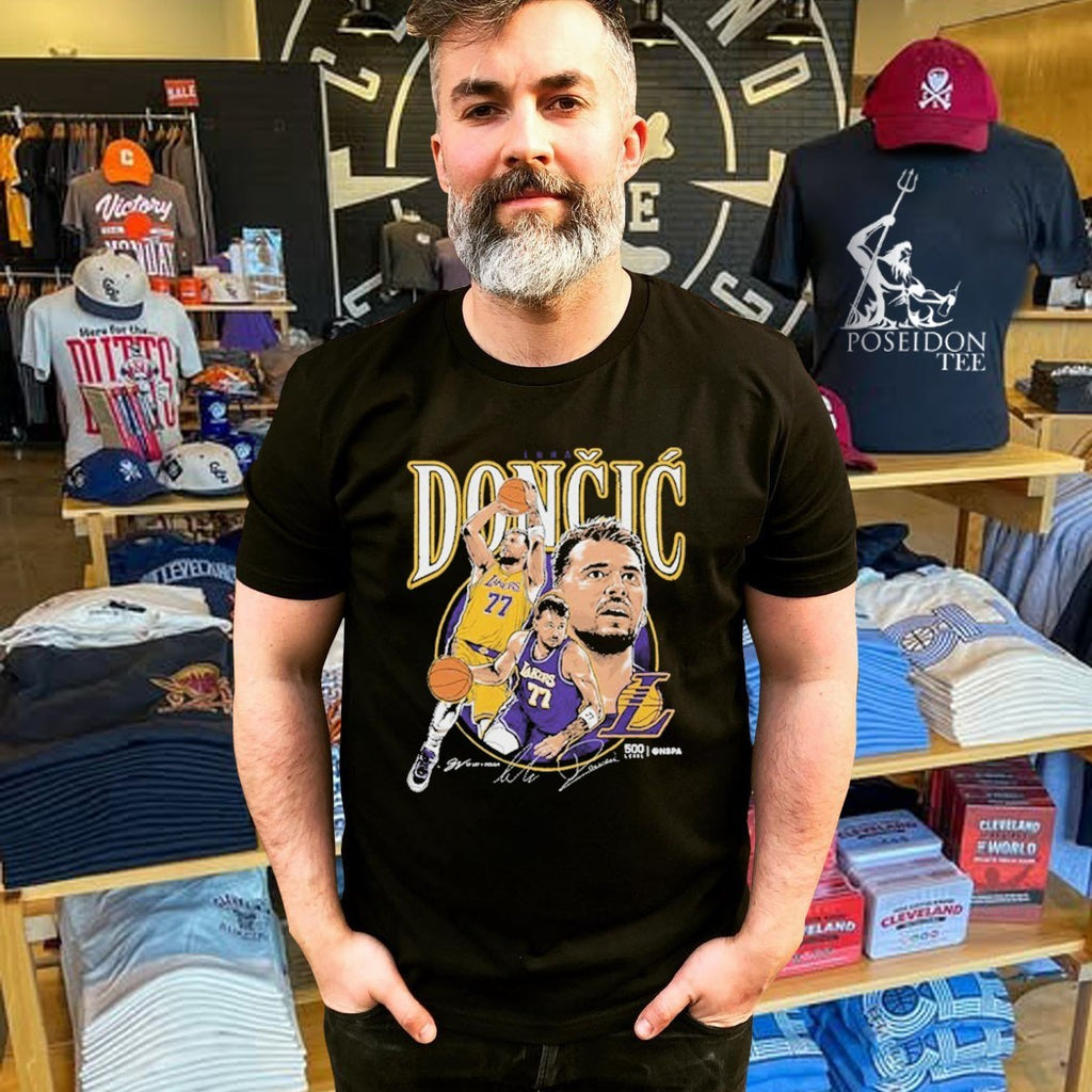 Luka Doncic Los Angeles Lakers Trio T-shirt