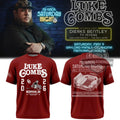 Luke Combs My Kinda Saturday Night Tour 2026 Oklahoma Memorial Stadium T-Shirt
