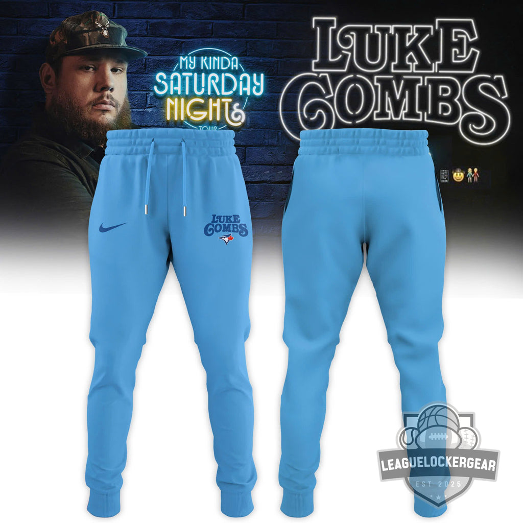 Luke Combs Toronto Blue Jays My Kinda Saturday Night Tour Baseball Jersey