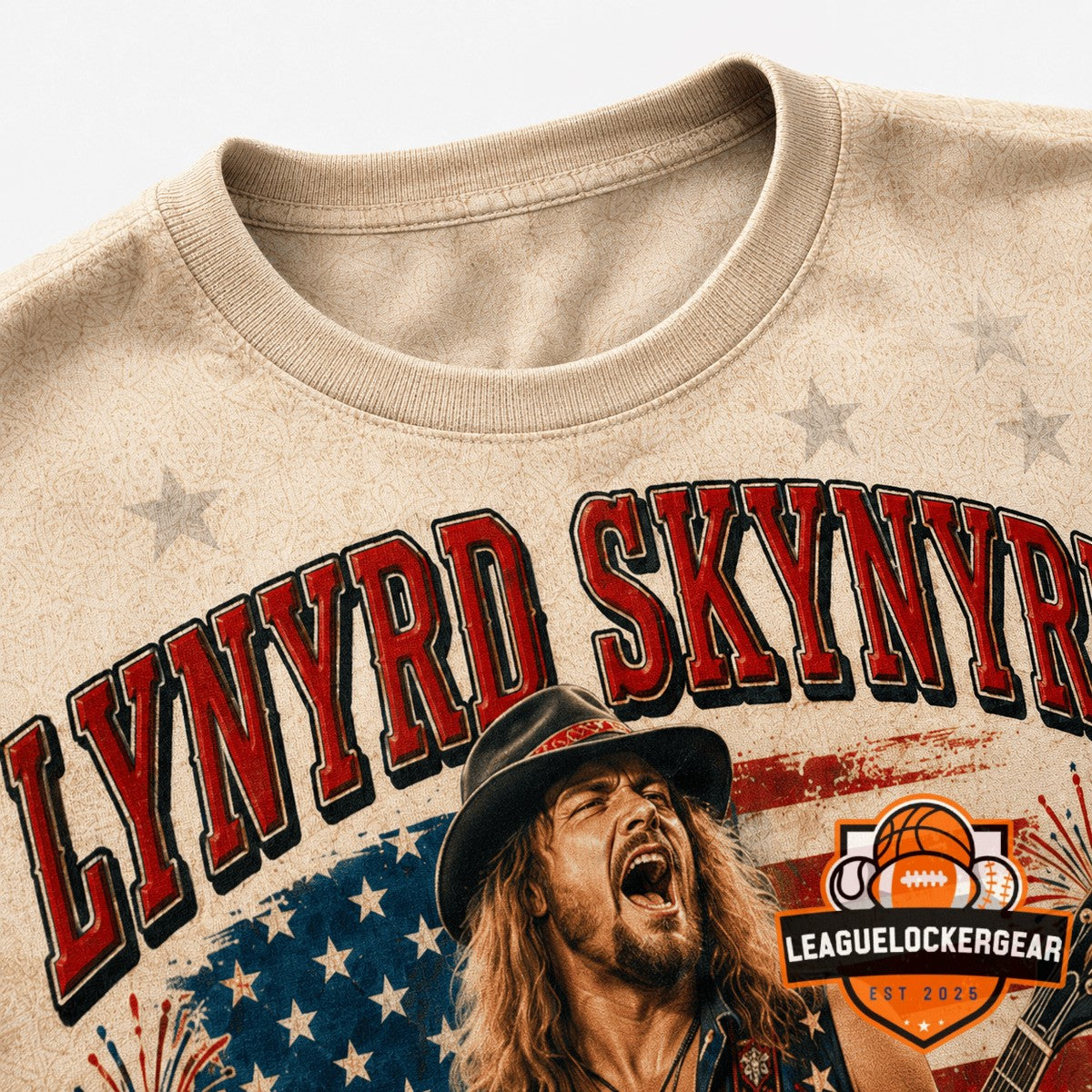 Lynyrd Skynyrd 250th America Anniversary Ronnie Van Zant T-Shirt