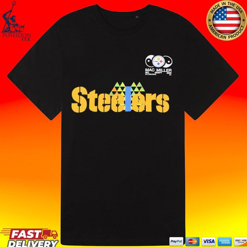 Mac Miller Steelers X Bsp T-shirt