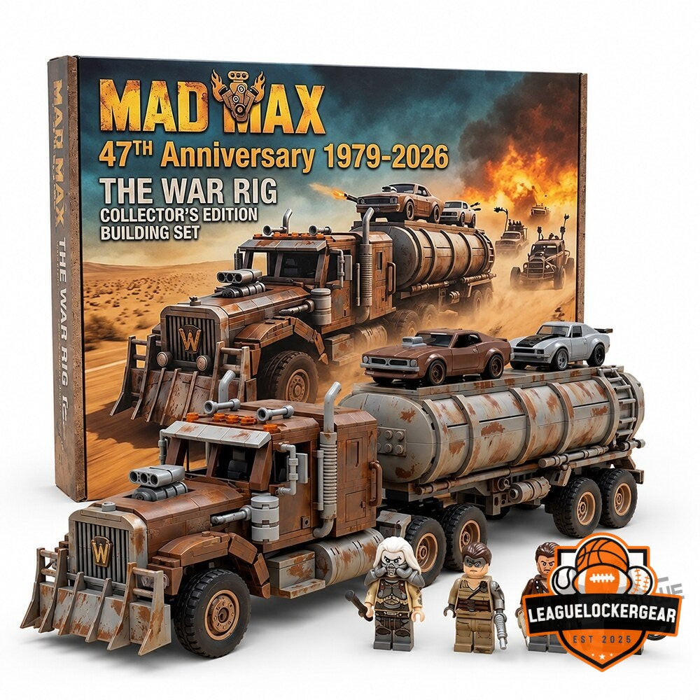 Mad Max 47th Anniversary 1979-2026 The War Rig Building Set