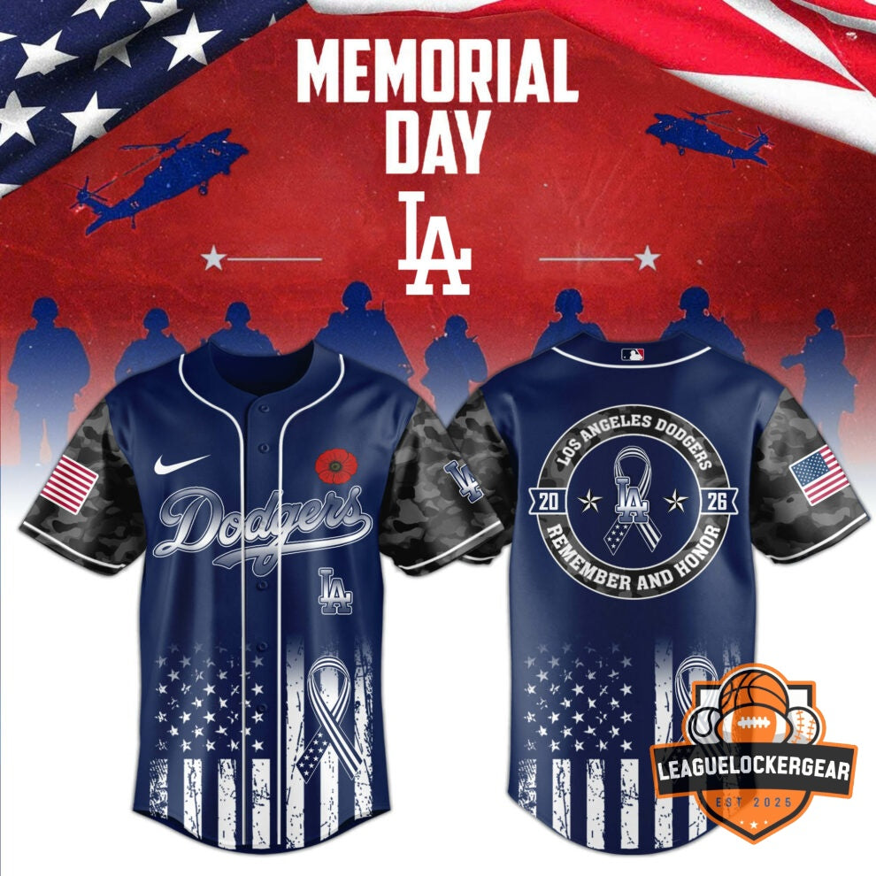 MLB x Memorial Day Remembrance Baseball Jersey
