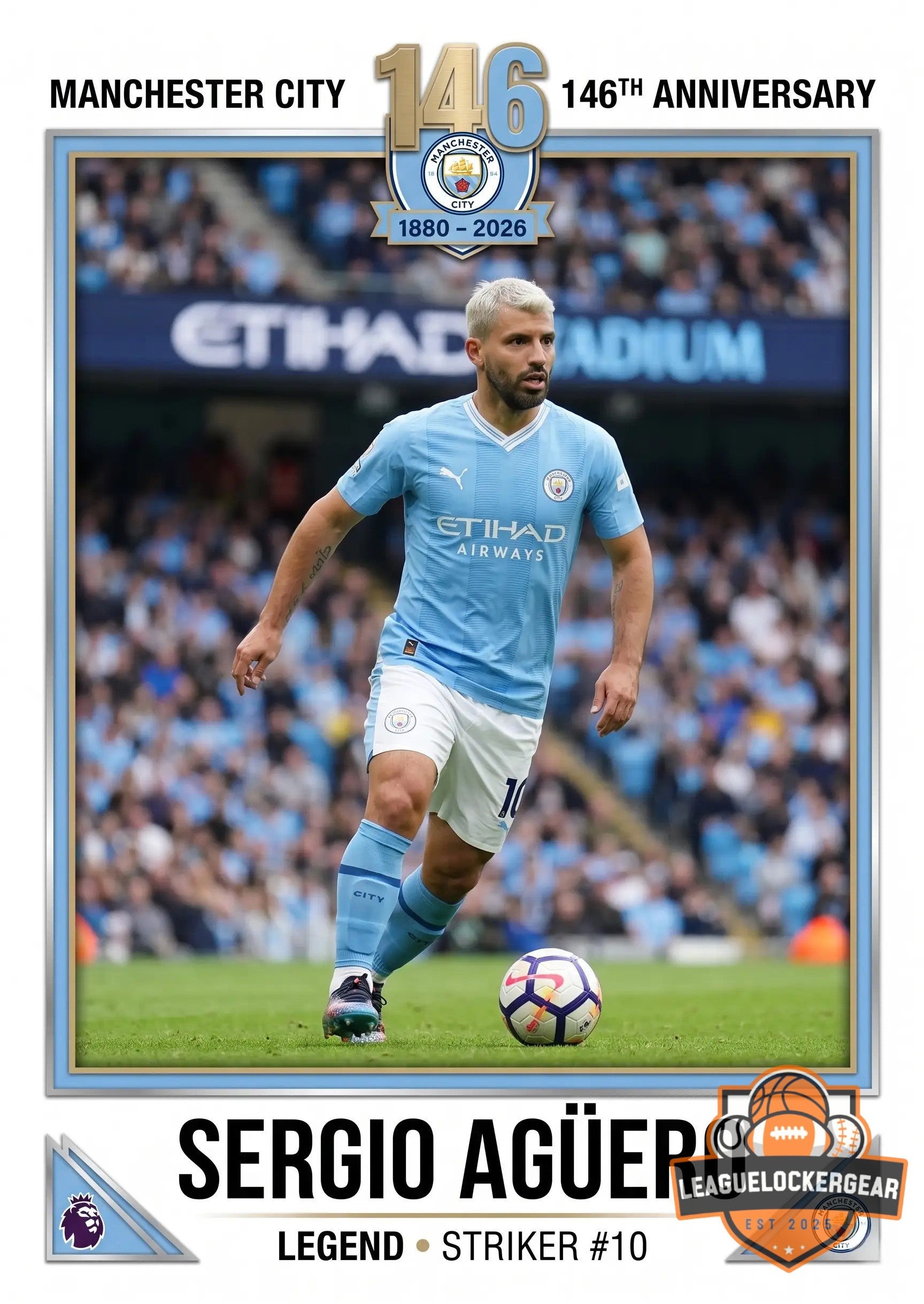 Manchester City 146th Anniversary 1880-2026 Trading Cards