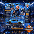 Manchester City Pep Guardiola 2016-2026 Wheels Premium Diecast Car