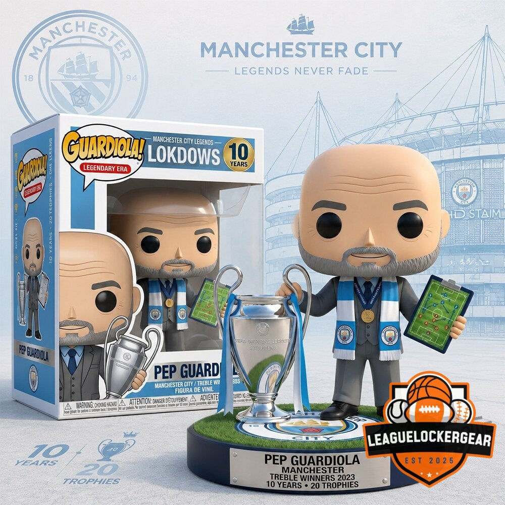 Manchester City Pep Guardiola Farewell Funko Pop