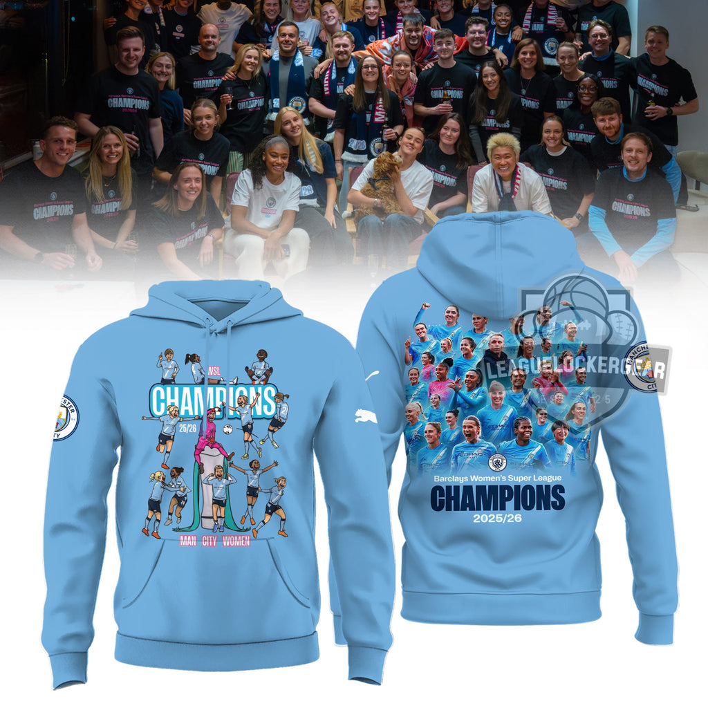 Manchester City WLS Champions 25/26 Shirt