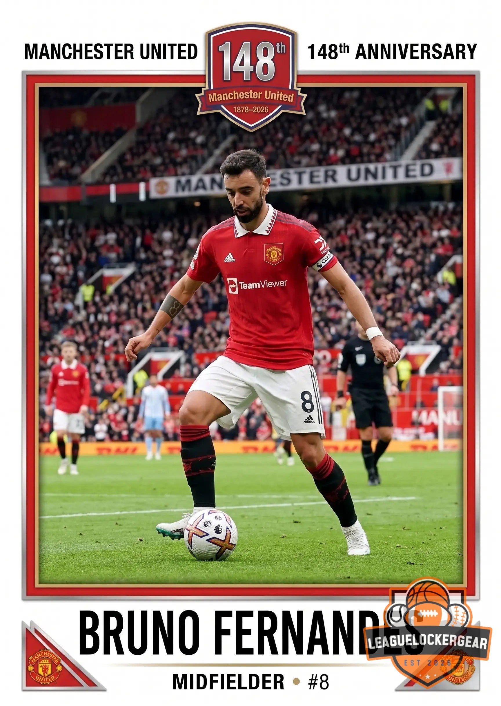 Manchester United 148th Anniversary 1878-2026 Legacy Collection Trading Cards Box
