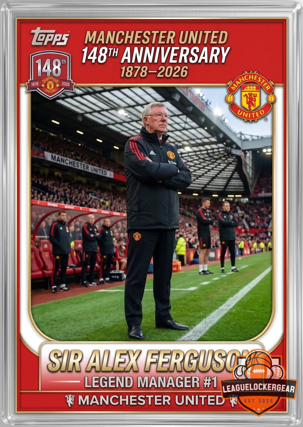 Manchester United 148th Anniversary 1878-2026 Legacy Collection Trading Cards Box