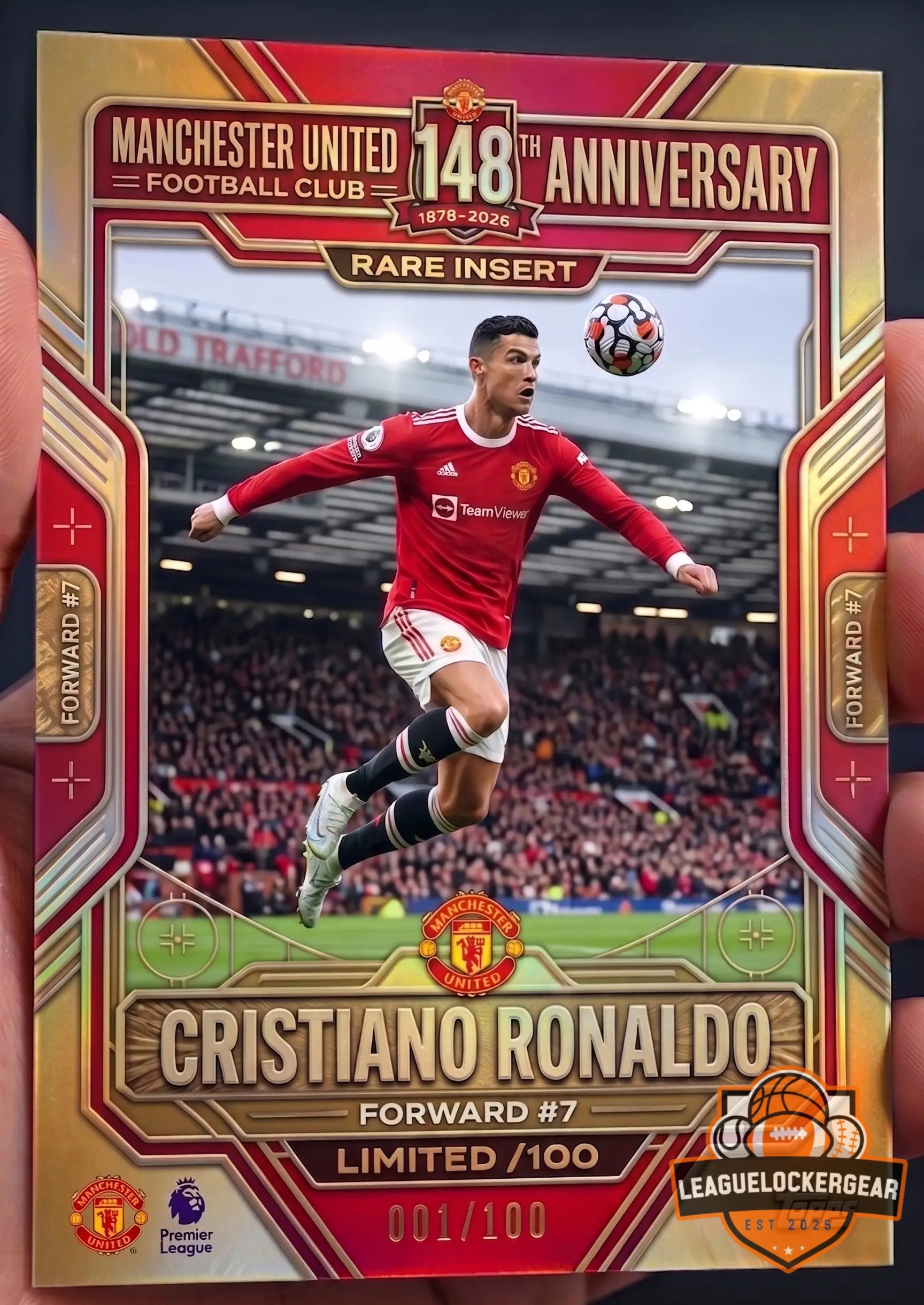 Manchester United 148th Anniversary 1878-2026 Legacy Collection Trading Cards Box
