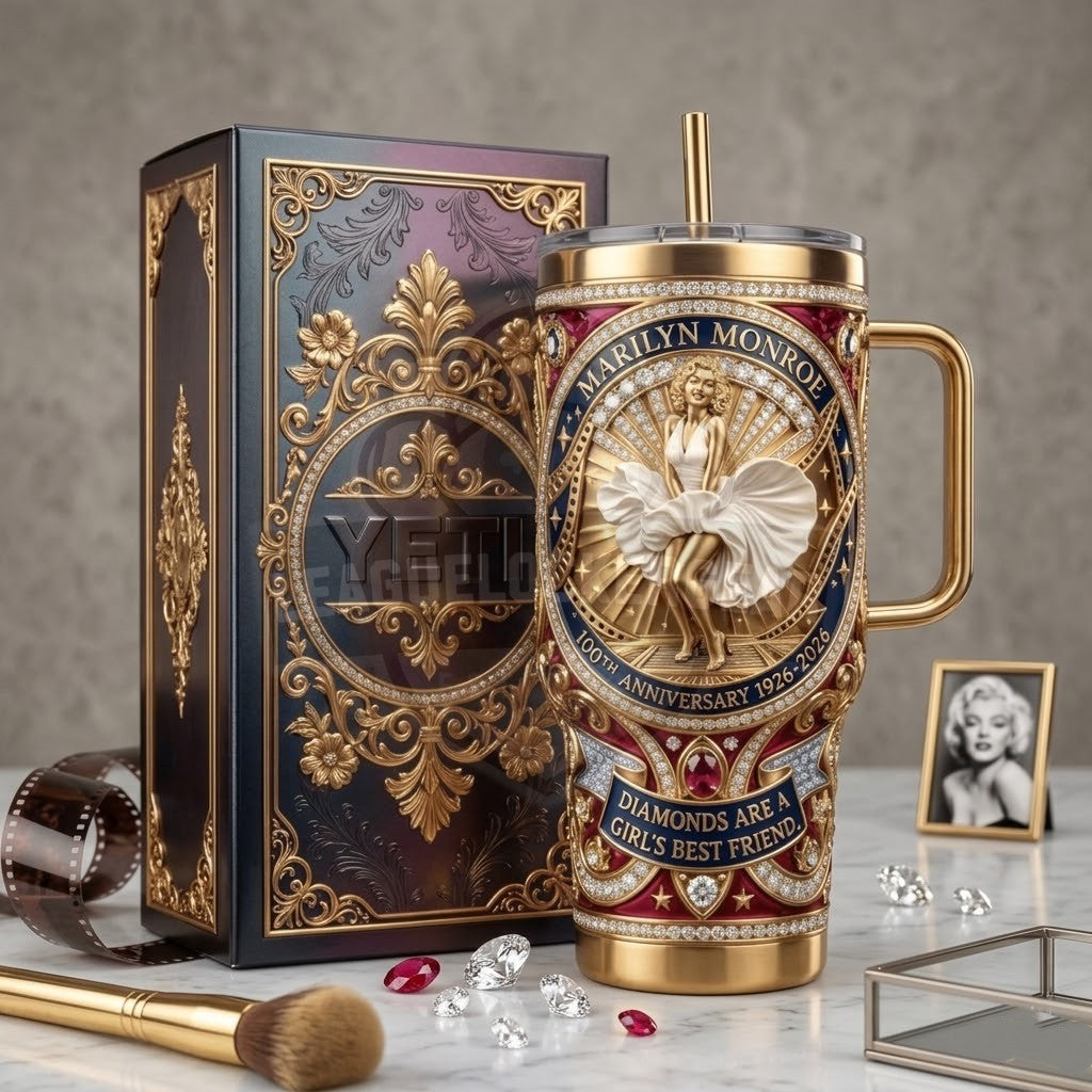 Marilyn Monroe 100th Anniversary Tumbler