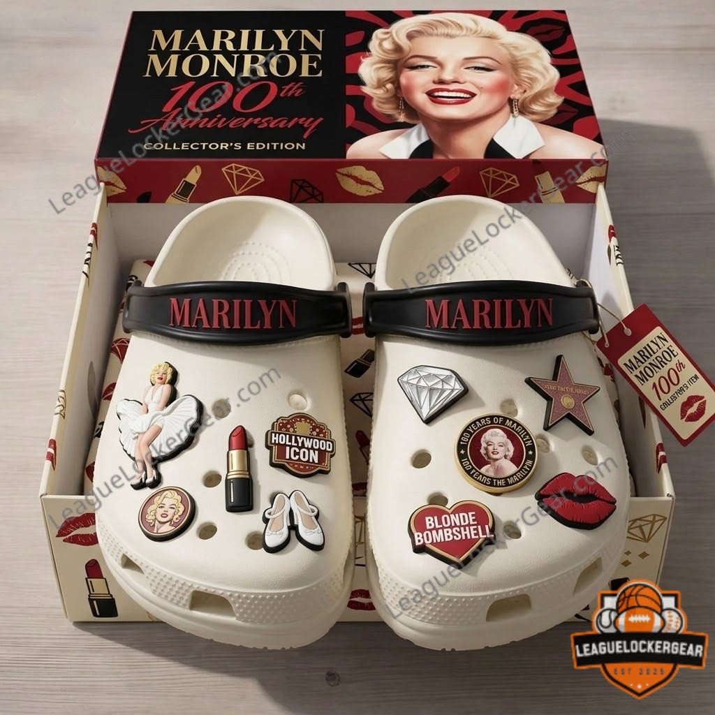 Marilyn Monroe 100th Anniversary Collector’s Edition Crocs