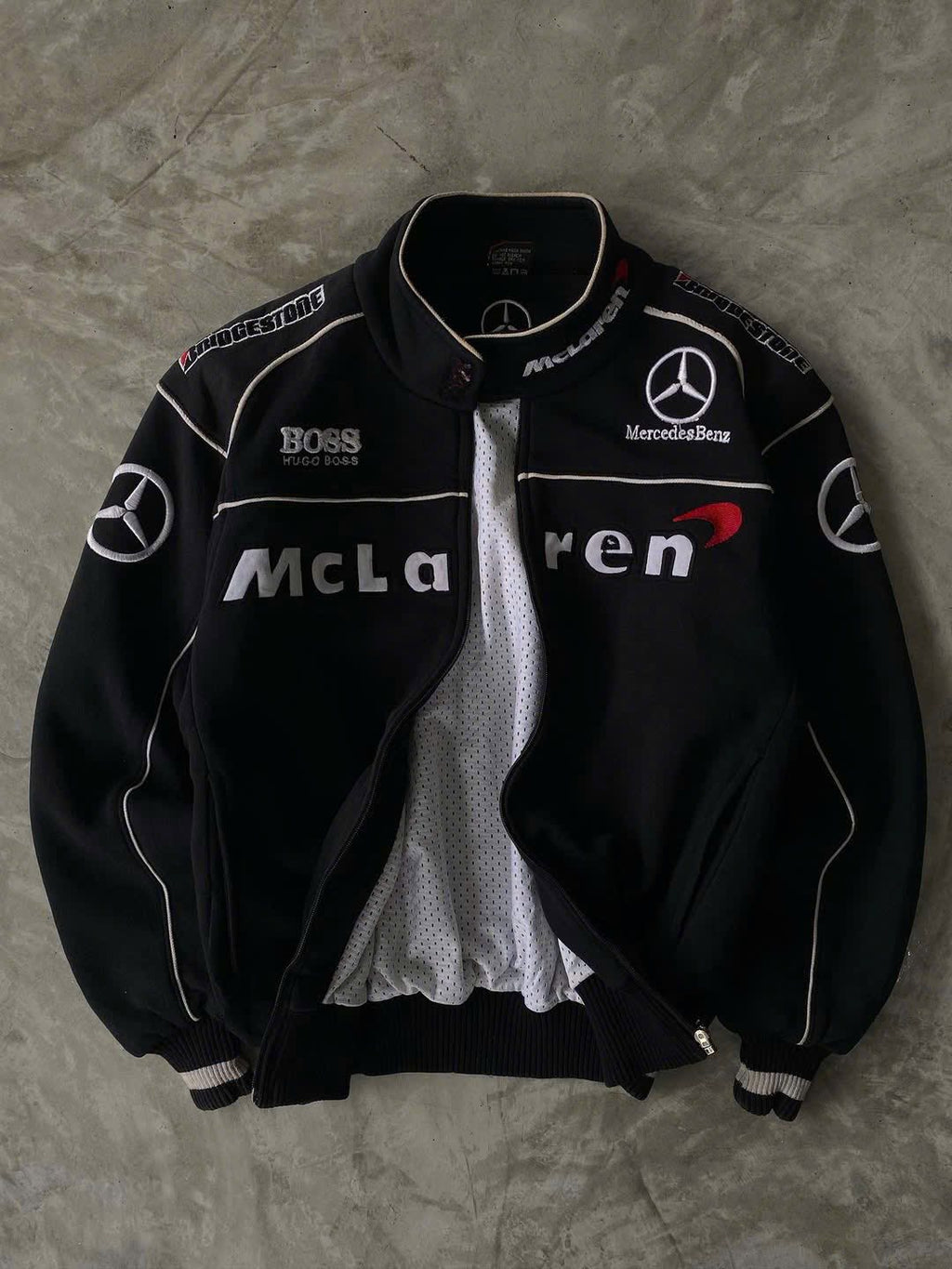 McLaren Formula 1 Team Full-Zip Racing Jacket – Team Priceless Jacket