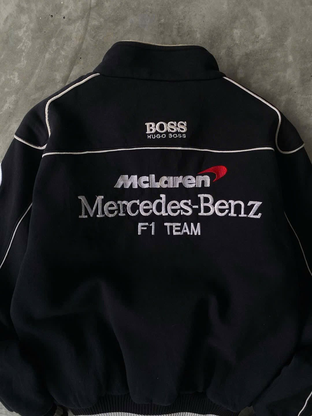 McLaren Formula 1 Team Full-Zip Racing Jacket – Team Priceless Jacket
