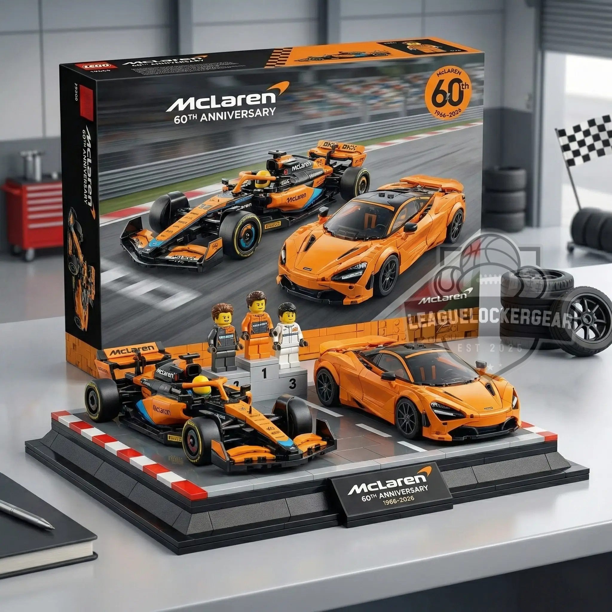 McLaren 60th Anniversary LEGO Set
