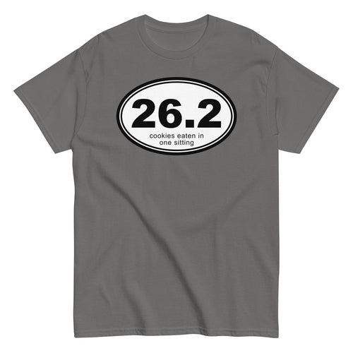 26.2 Cookies Eaten In One Sitting Men's Classic Tee