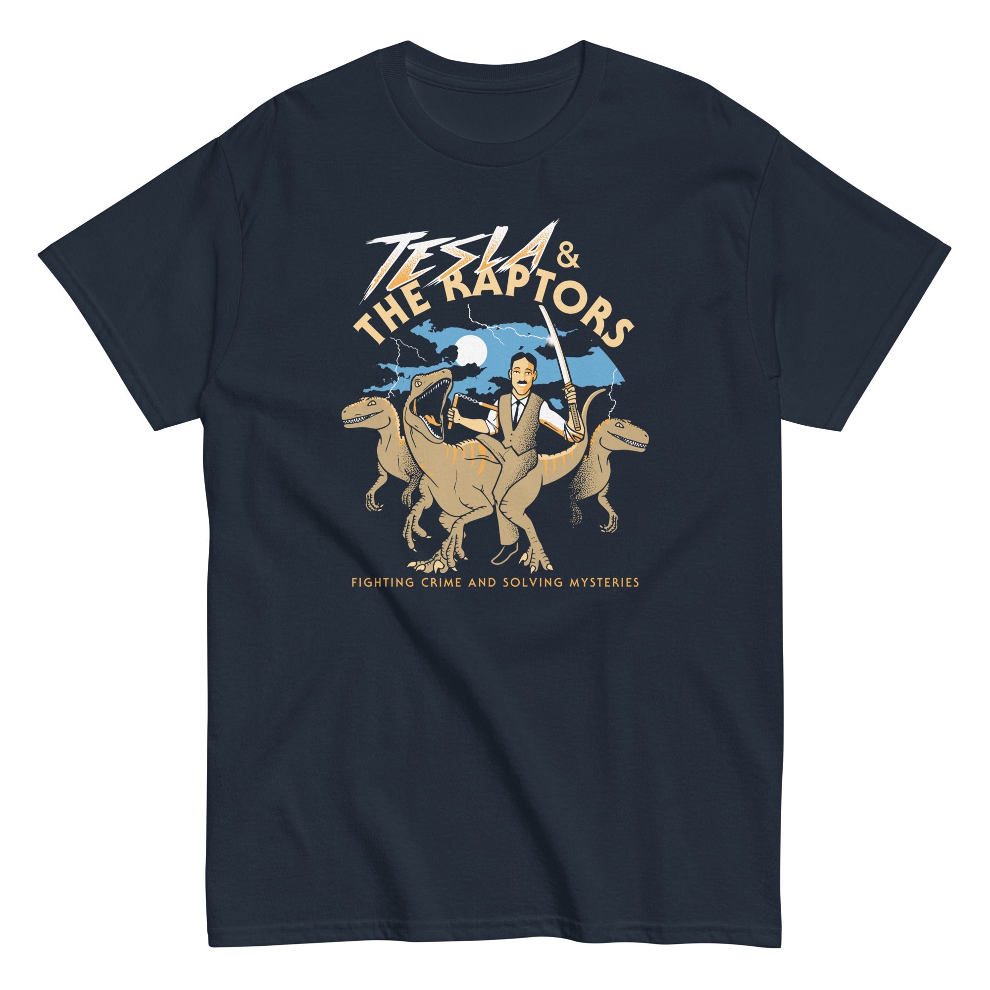 Tesla & The Raptors Men's Classic Tee