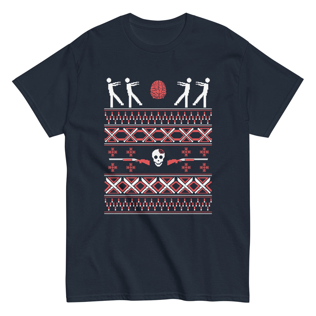 Zombie Christmas Sweater Men's Classic Tee