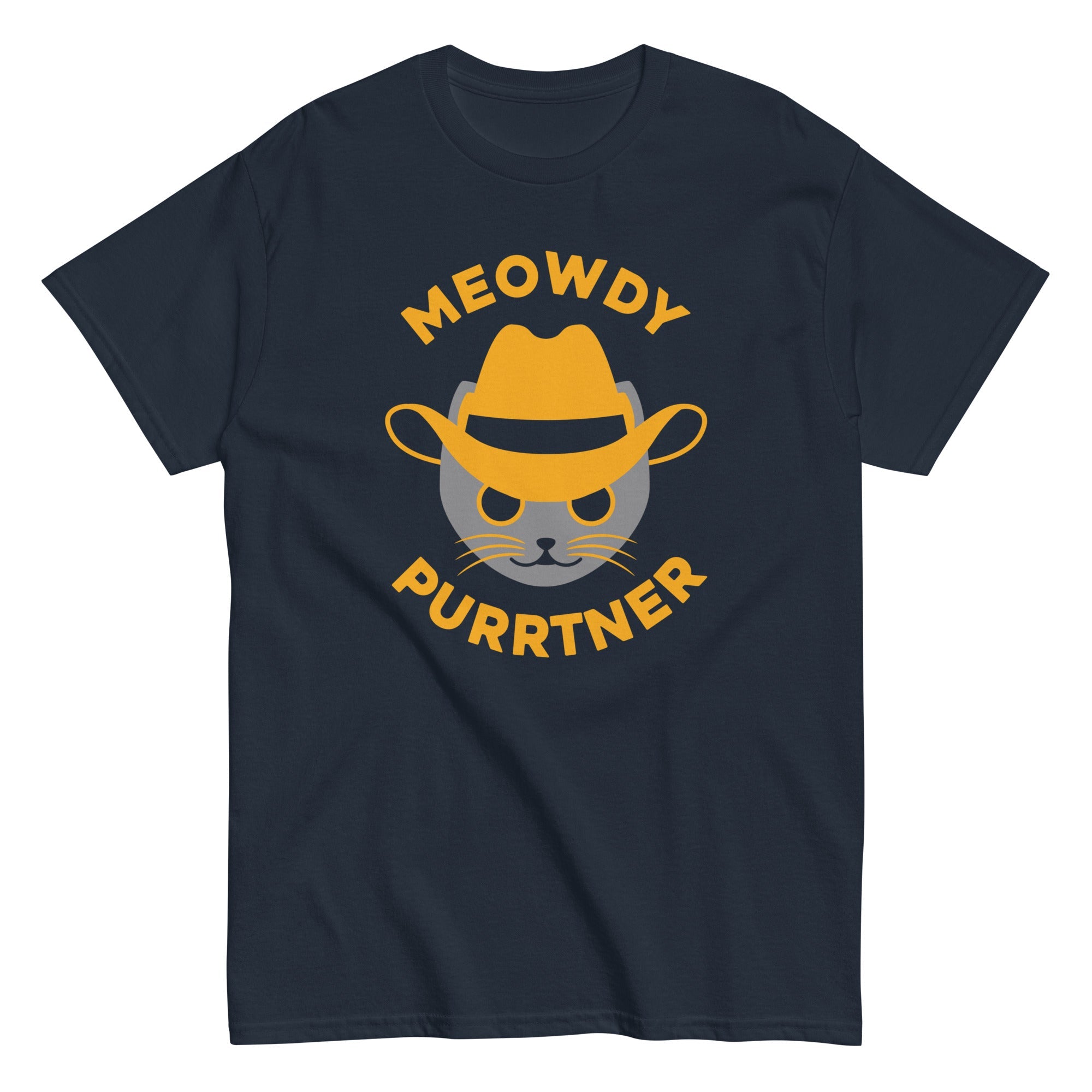 Meowdy Purrtner Men's Classic Tee