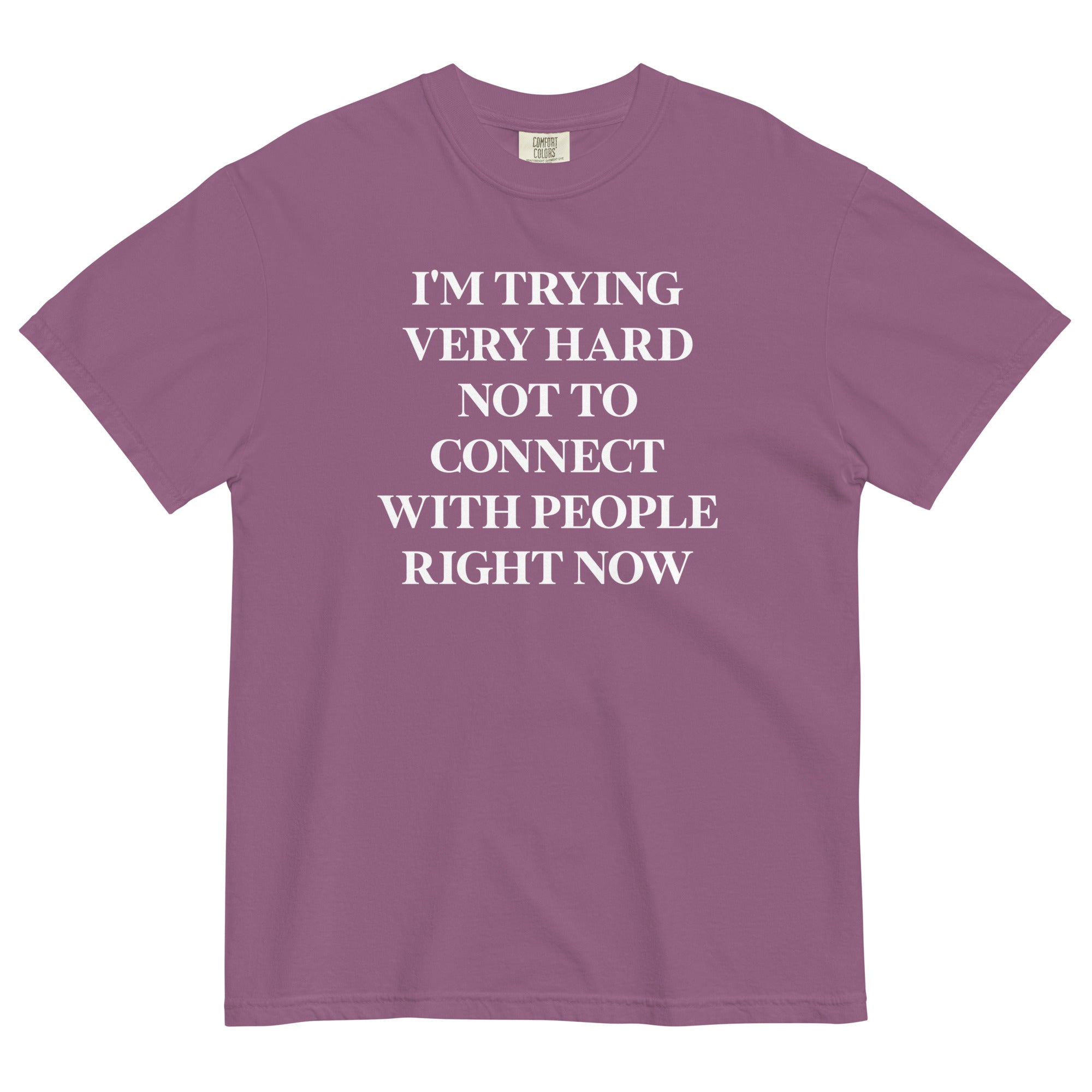 Trying Very Hard Not To Connect Men's Relaxed Fit Tee