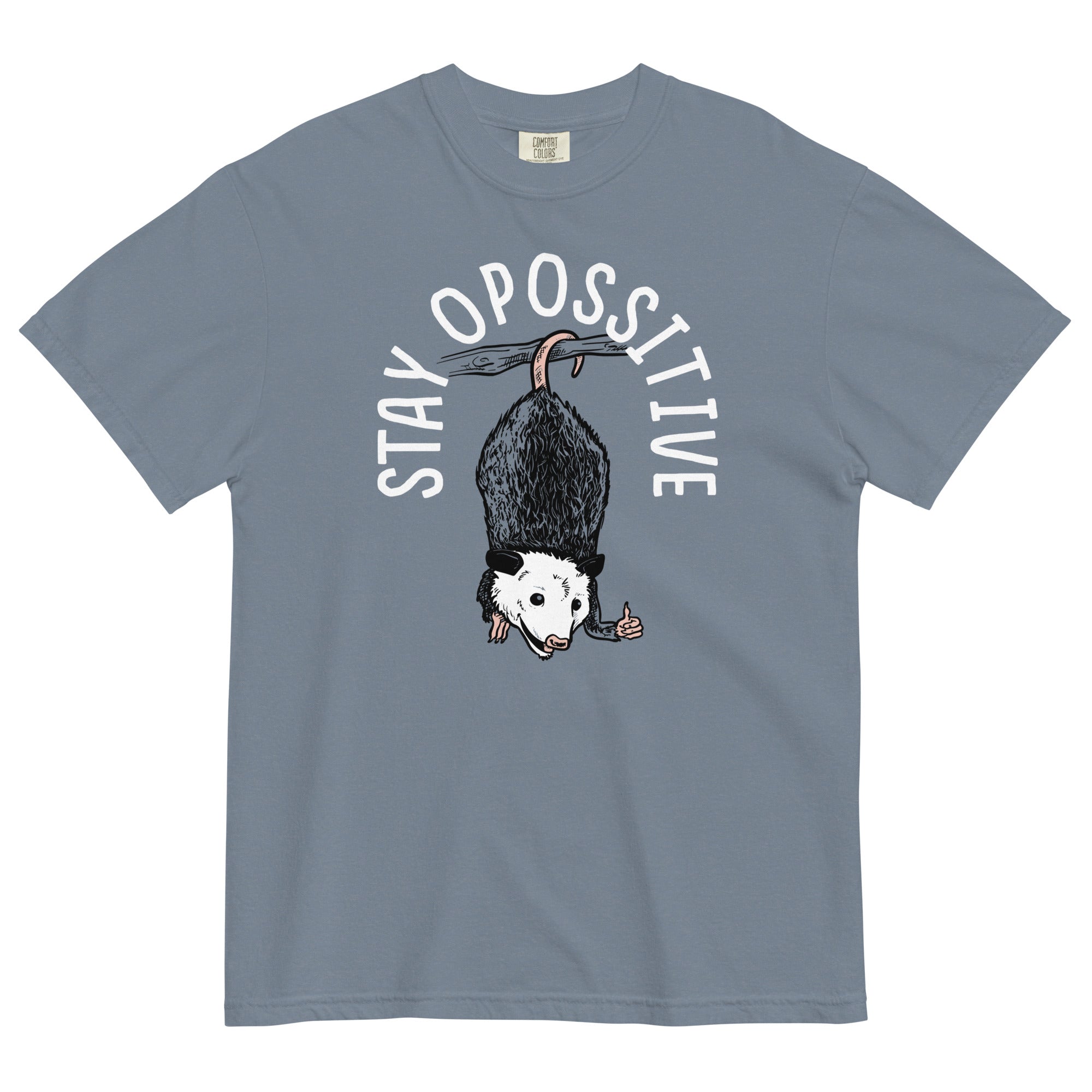 Stay Opossitive Men's Relaxed Fit Tee