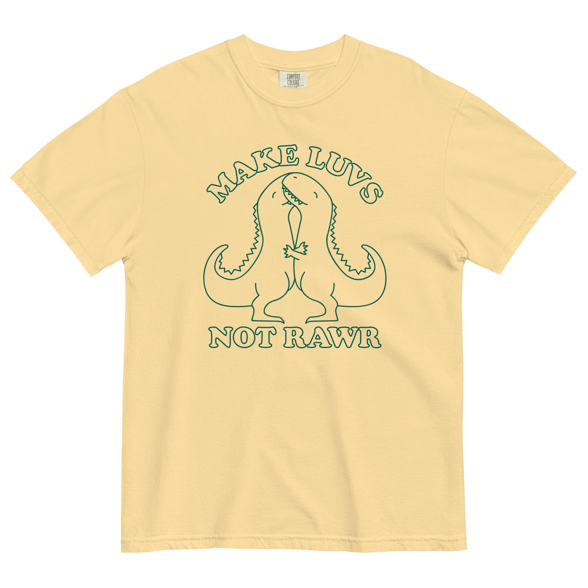 Make Luvs Not Rawr Men's Relaxed Fit Tee