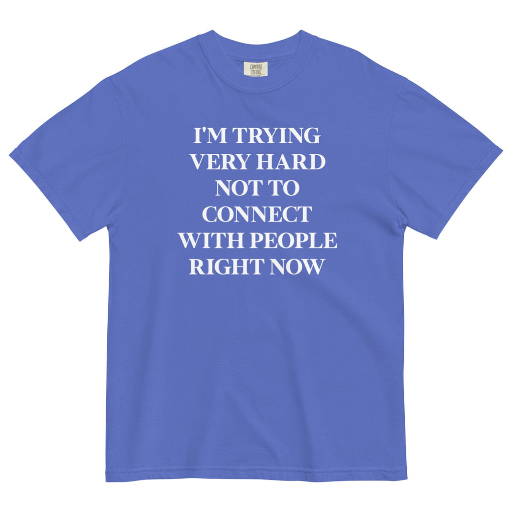 Trying Very Hard Not To Connect Men's Relaxed Fit Tee
