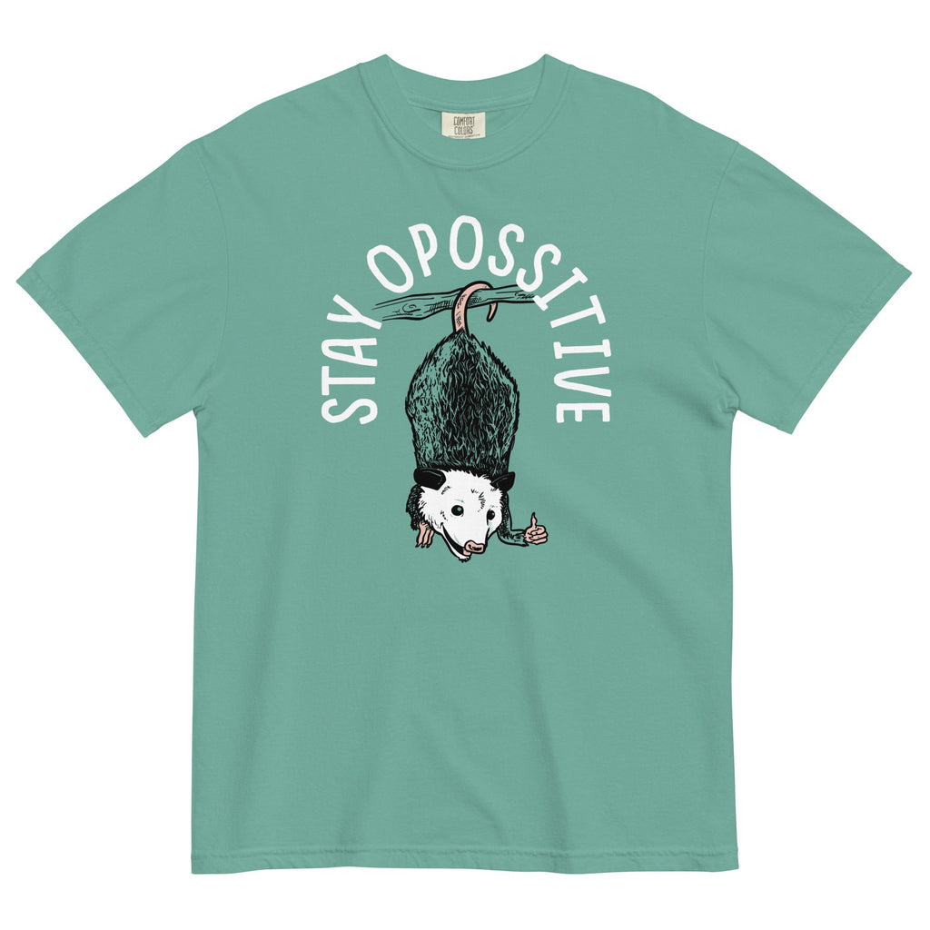 Stay Opossitive Men's Relaxed Fit Tee