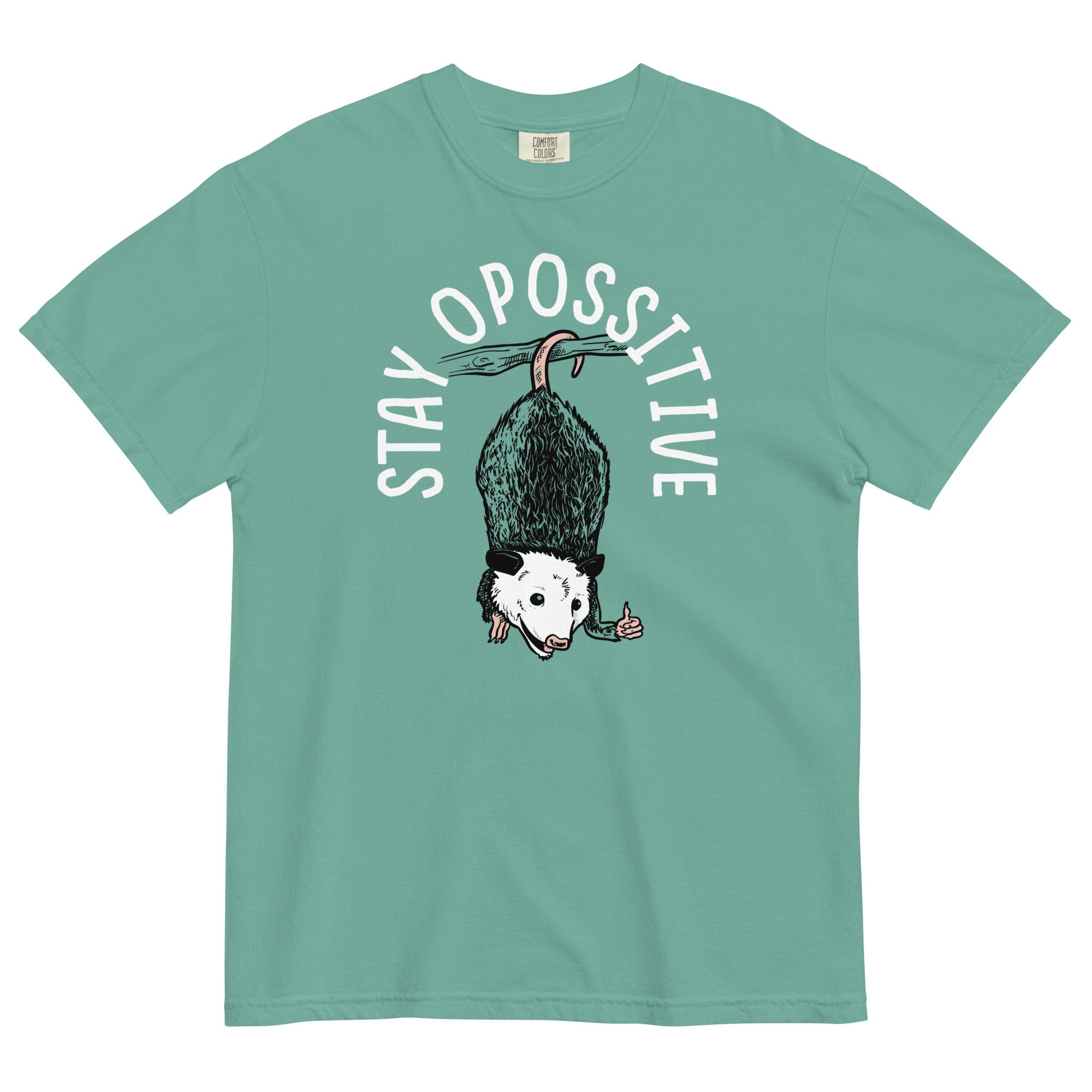 Stay Opossitive Men's Relaxed Fit Tee