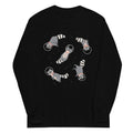 Raccoons In Space Unisex Long Sleeve Tee