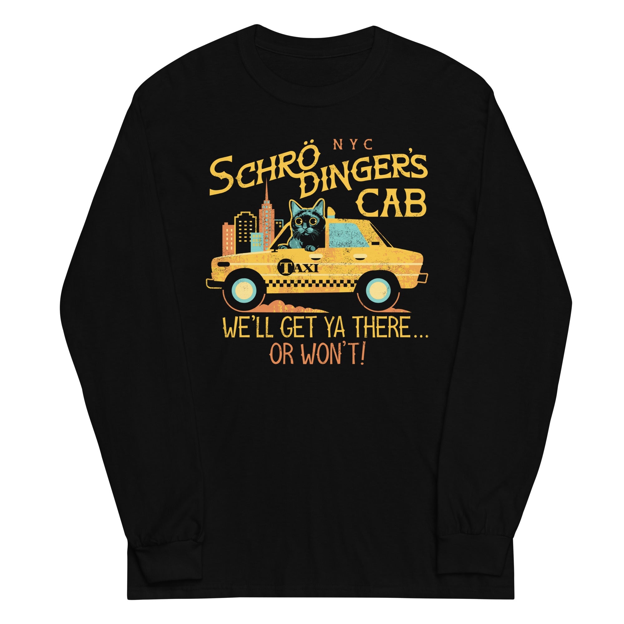 Schrodinger's Cab Unisex Long Sleeve Tee