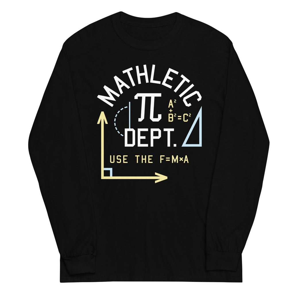 Mathletic Dept Unisex Long Sleeve Tee