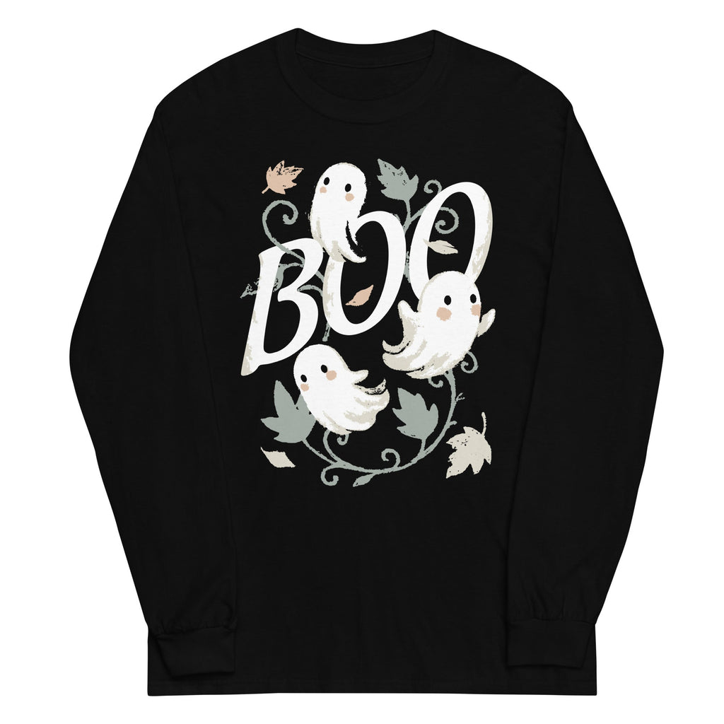 Boo Ghosts Unisex Long Sleeve Tee