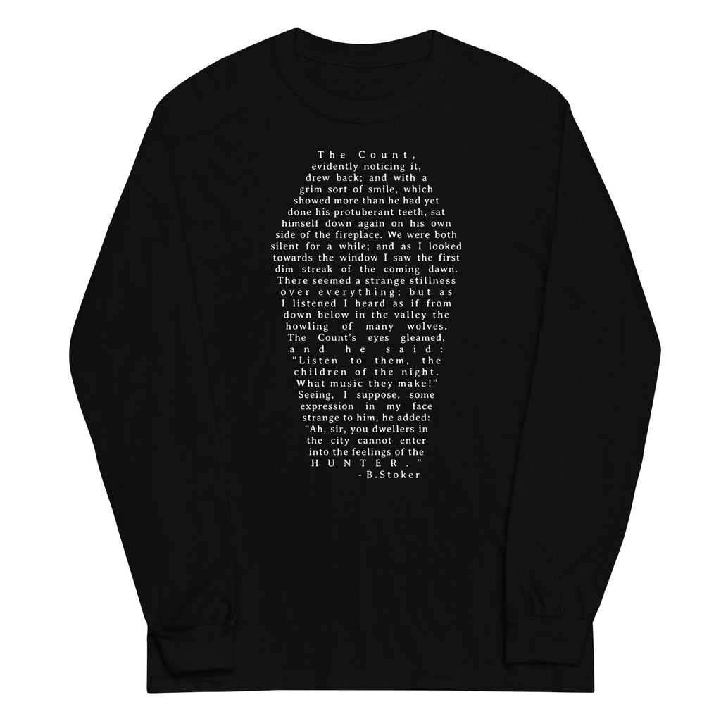 Dracula Unisex Long Sleeve Tee