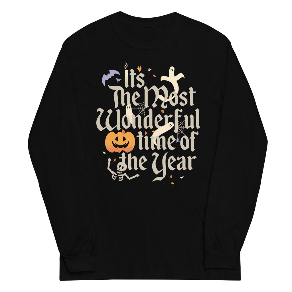 It's The Most Wonderful Time Of The Year Halloween Unisex Long Sleeve Tee