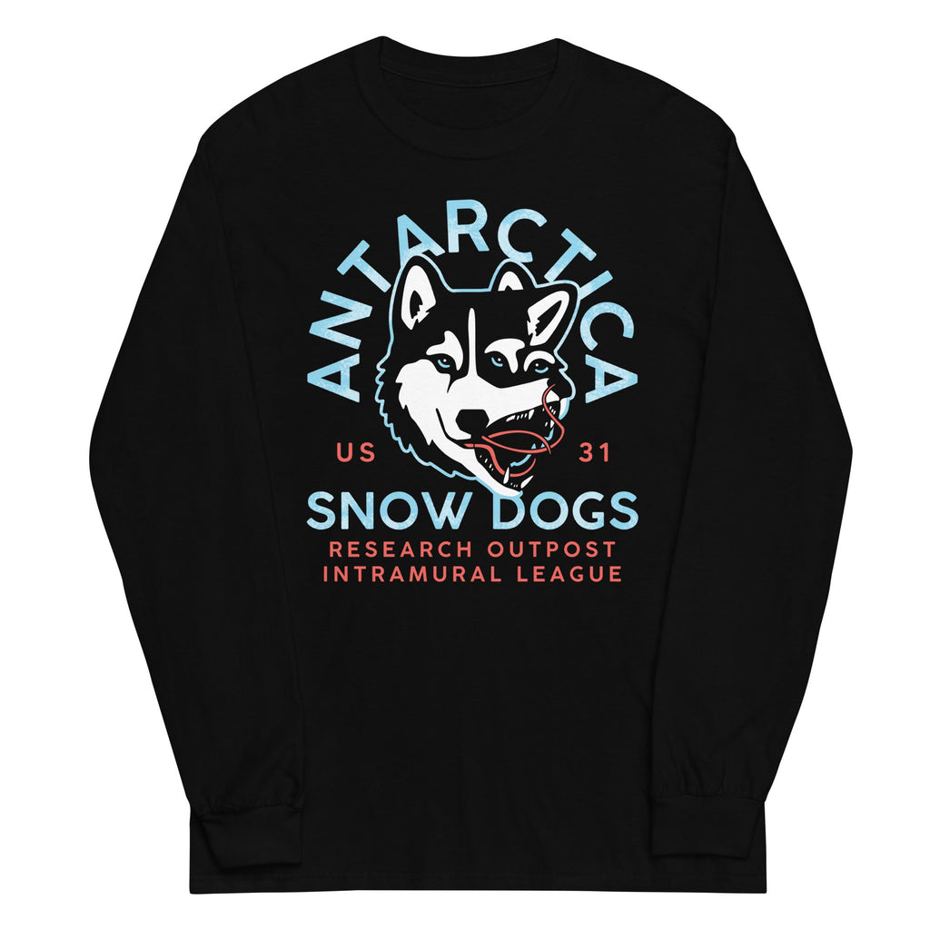 Antarctica Snow Dogs Unisex Long Sleeve Tee