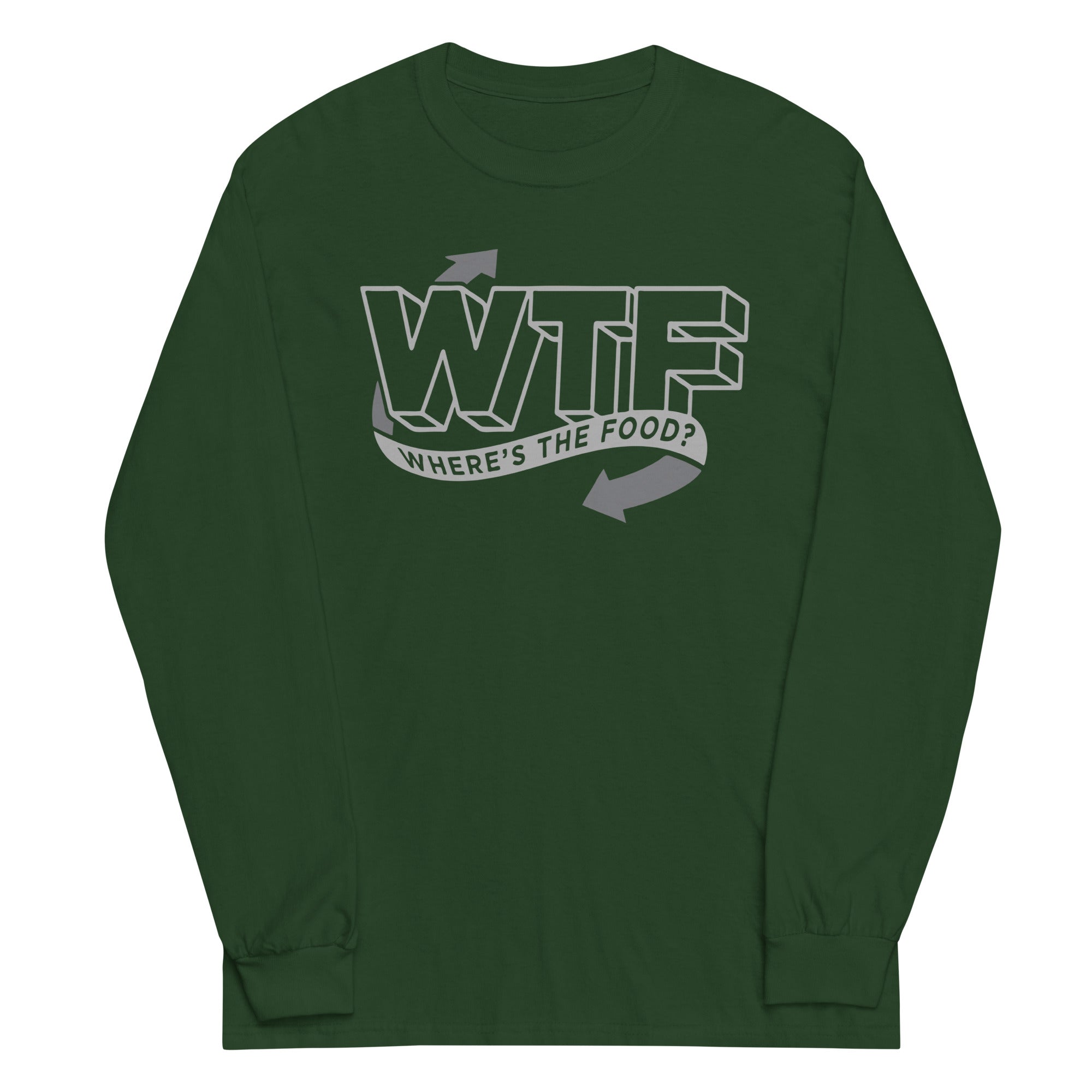Where's The Food? Unisex Long Sleeve Tee
