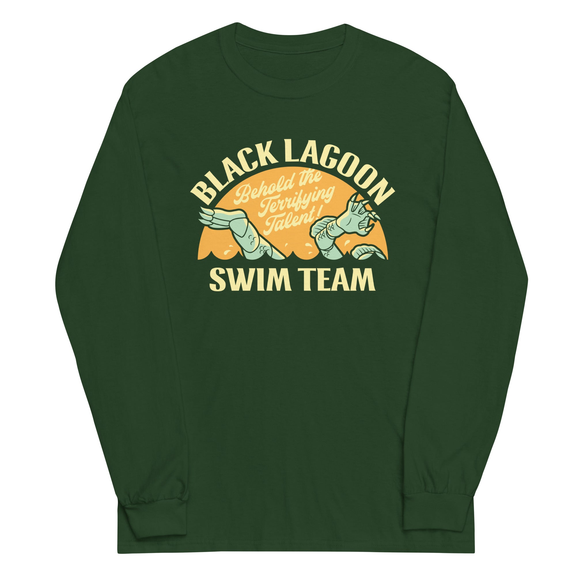 Black Lagoon Swim Team Unisex Long Sleeve Tee