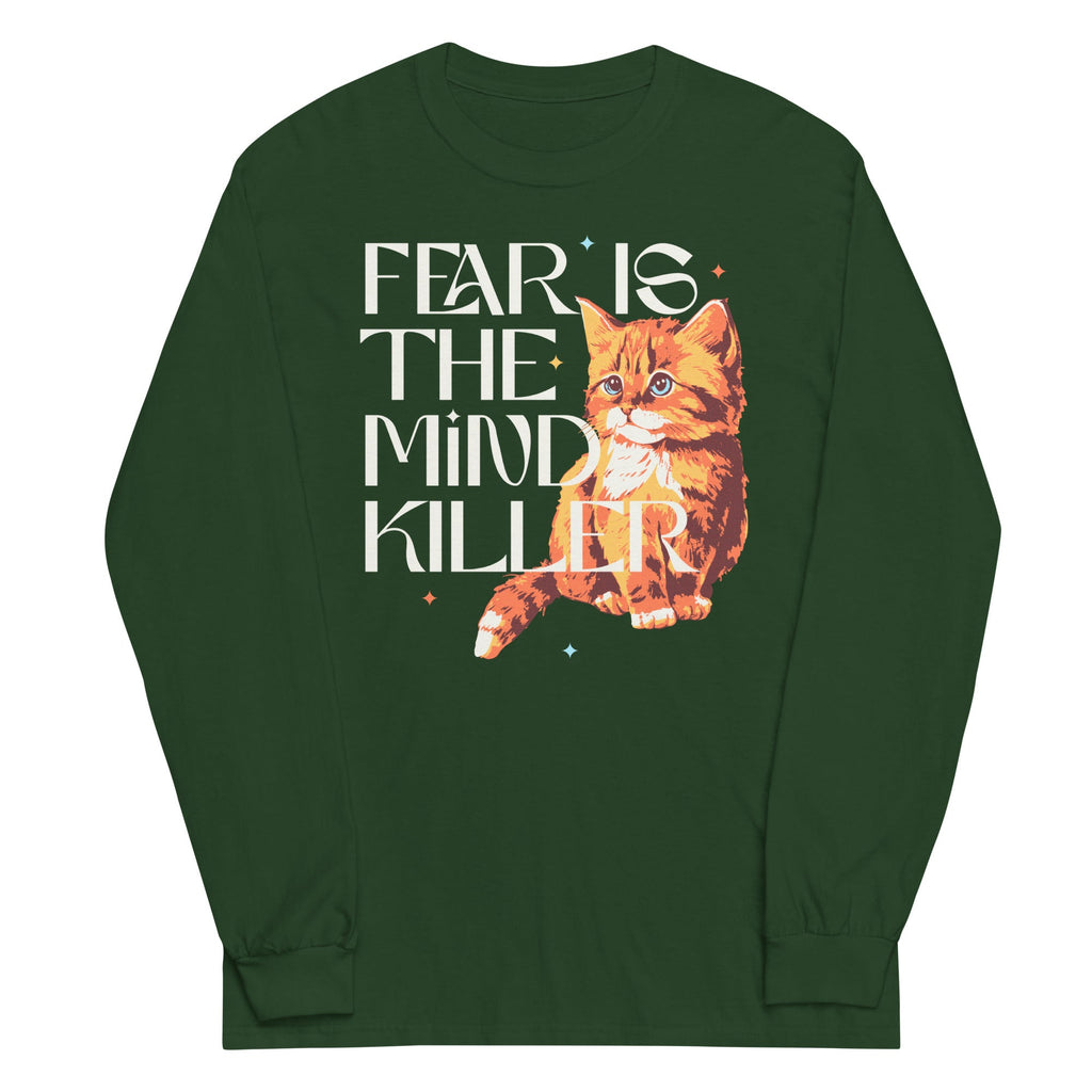 Fear Is The Mind Killer Cat Unisex Long Sleeve Tee