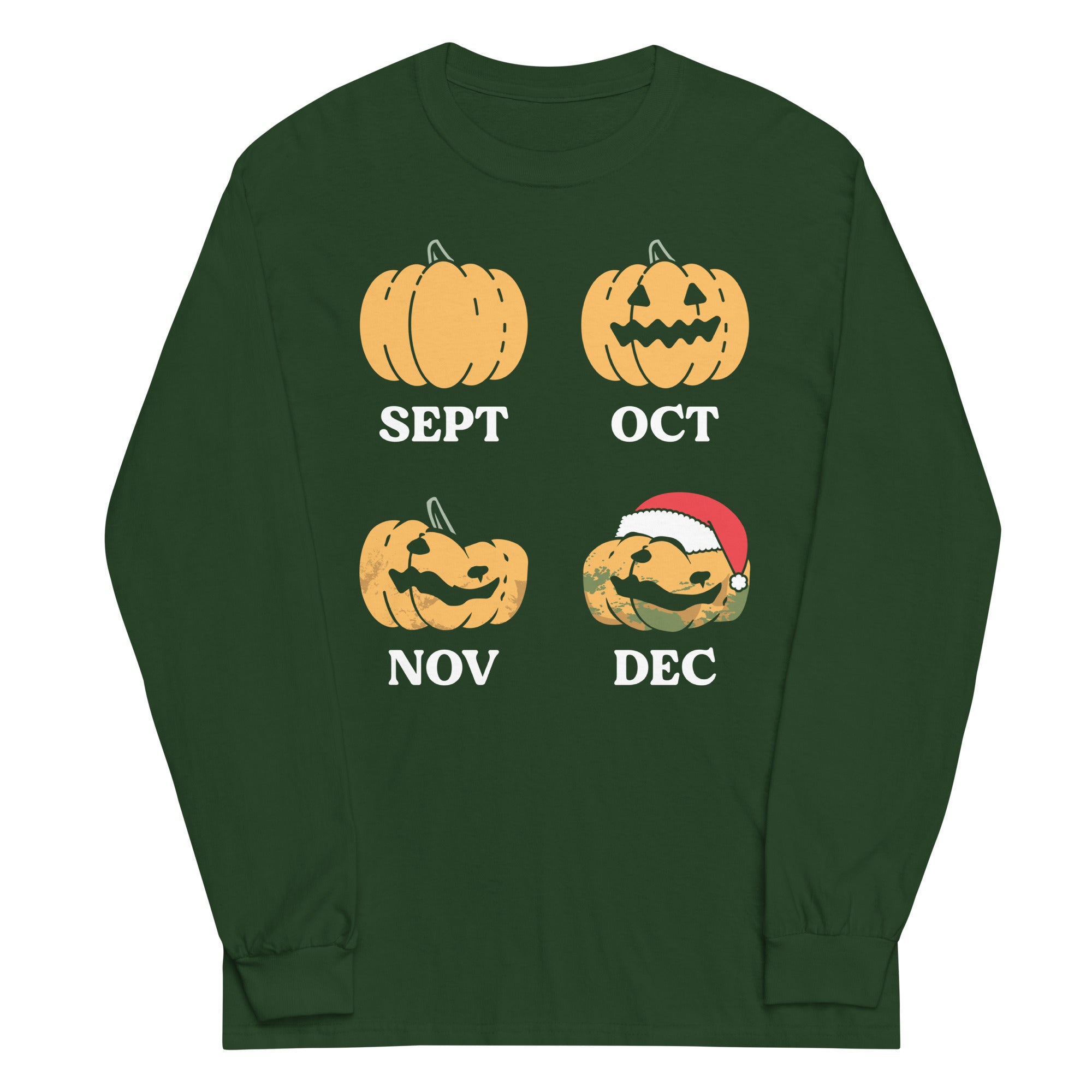 Pumpkin Months Unisex Long Sleeve Tee