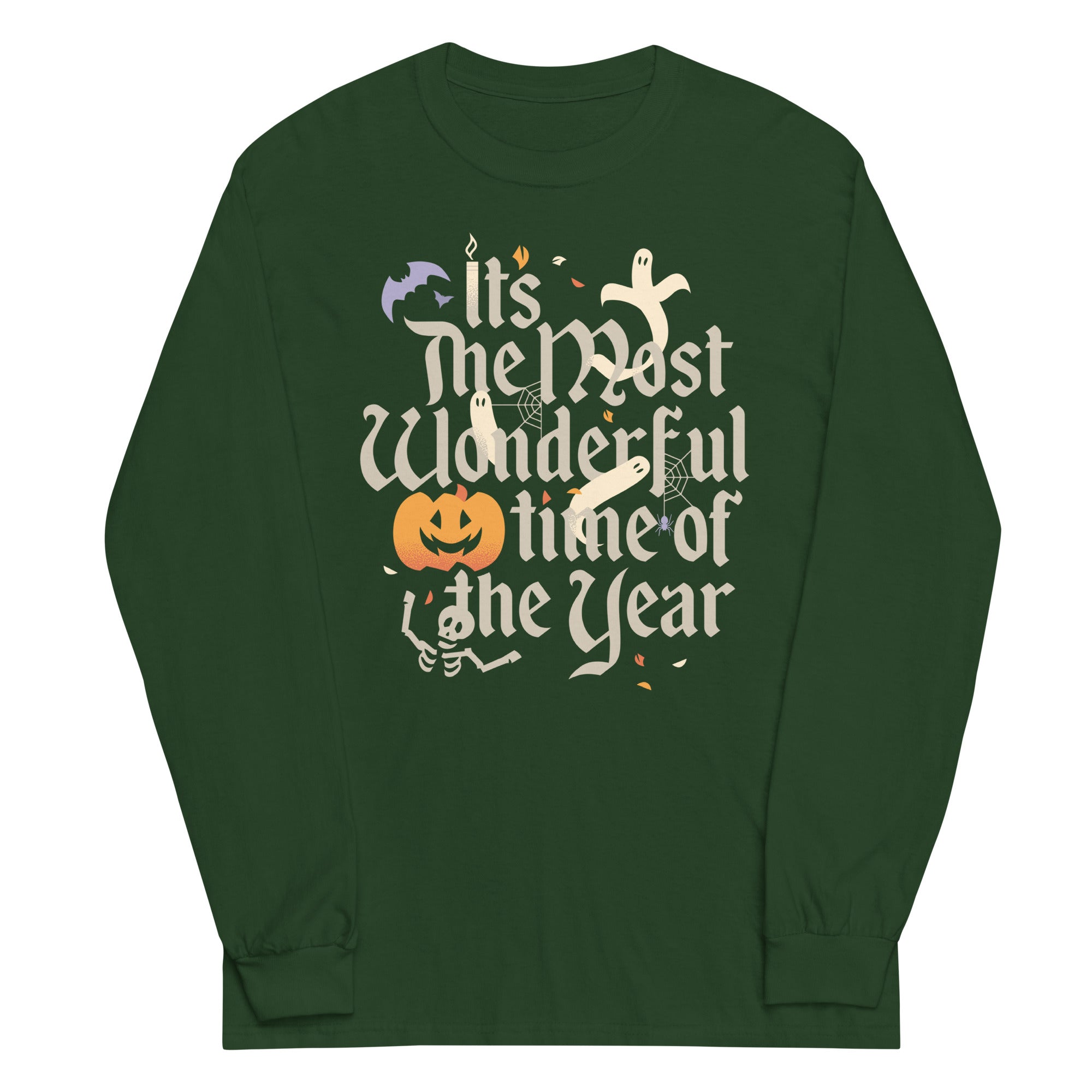 It's The Most Wonderful Time Of The Year Halloween Unisex Long Sleeve Tee