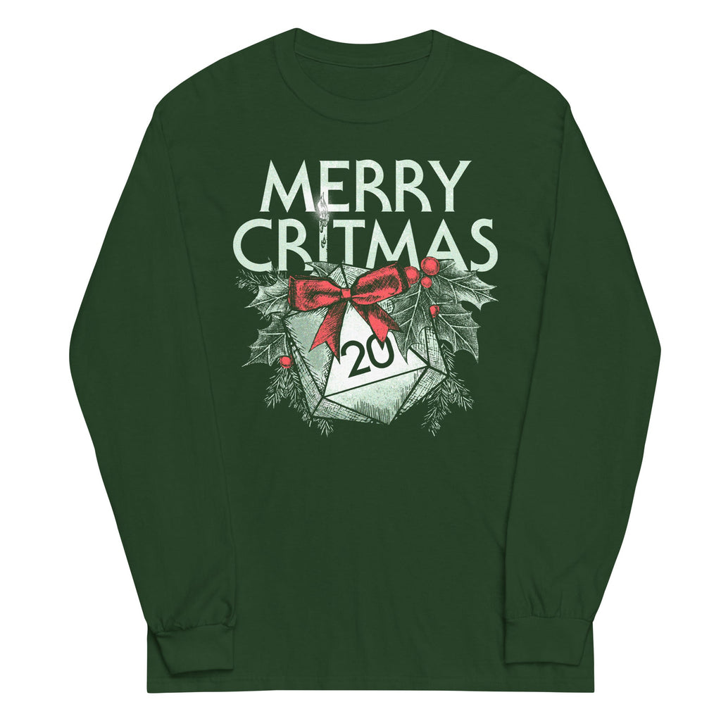 Merry Critmas Unisex Long Sleeve Tee