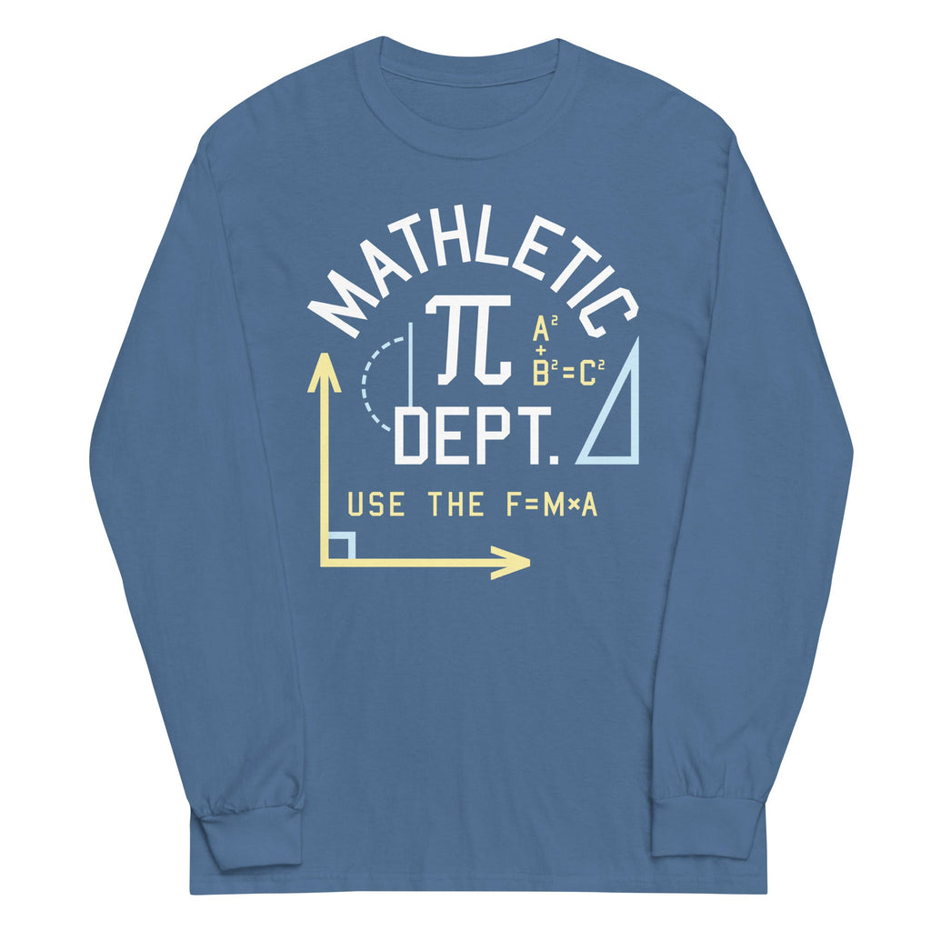Mathletic Dept Unisex Long Sleeve Tee