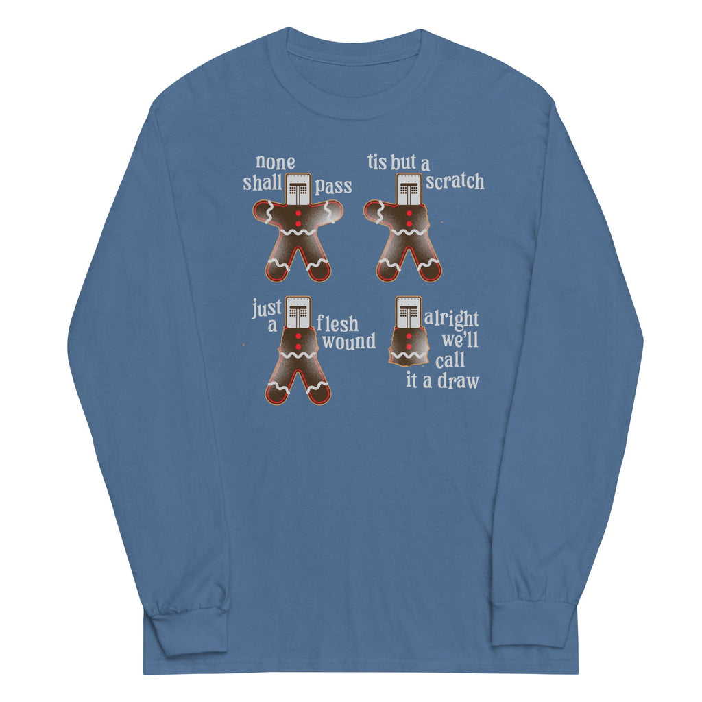 Alright We'll Call It A Draw Gingerbread Unisex Long Sleeve Tee