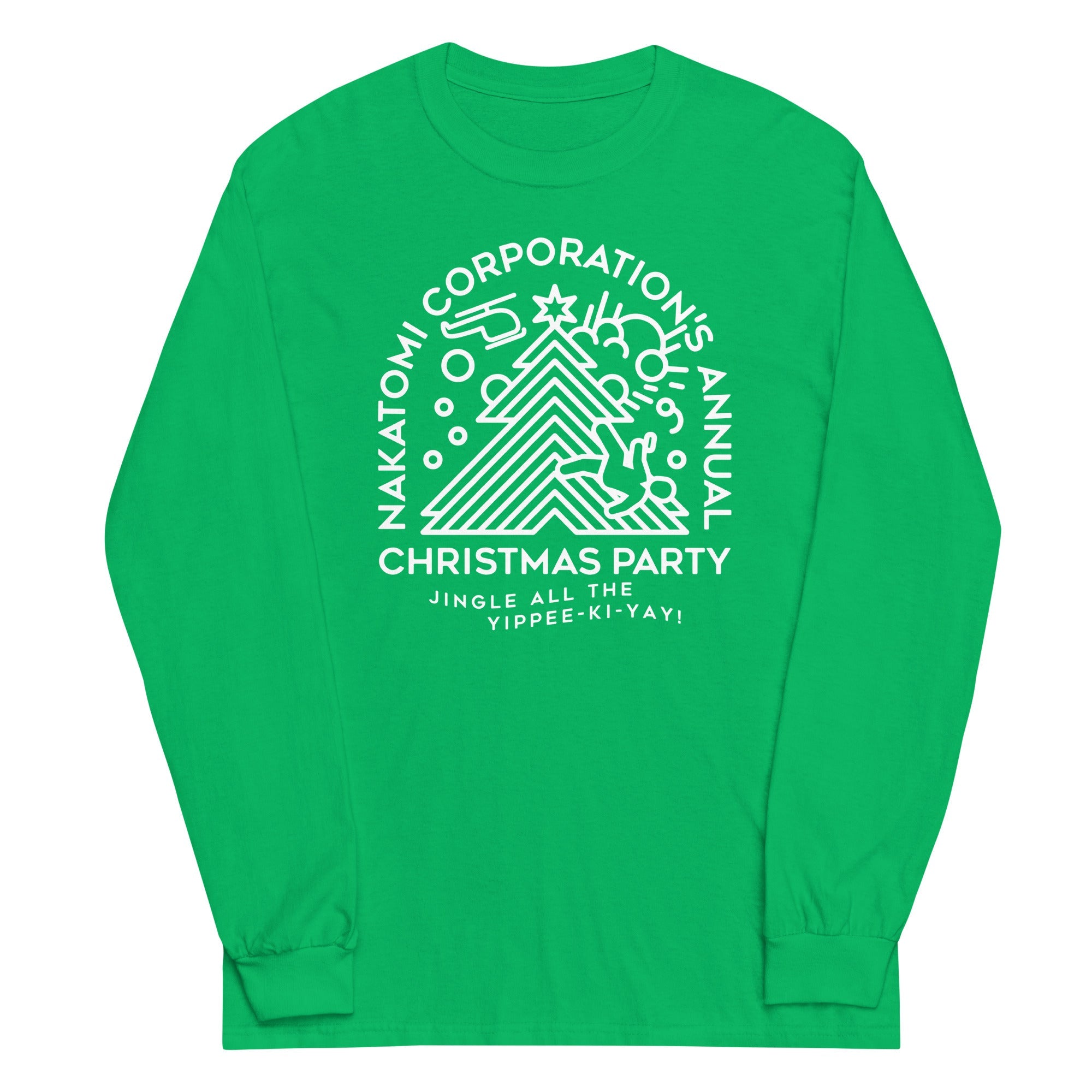 Nakatomi Christmas Party Unisex Long Sleeve Tee