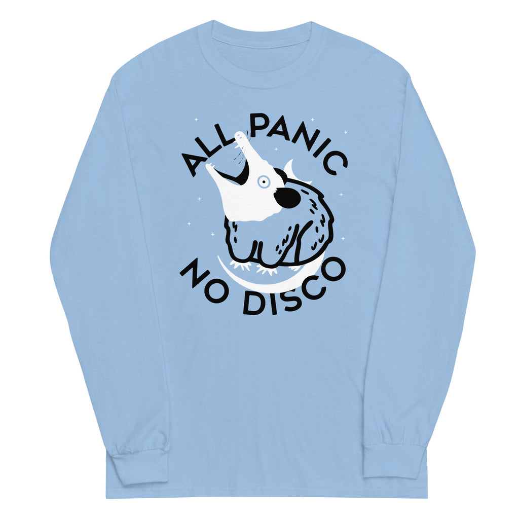 All Panic No Disco Unisex Long Sleeve Tee